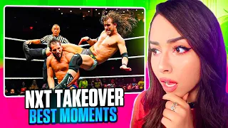 Girl Watches Pro Wrestling - NXT BEST MOMENTS (HARDCORE)