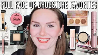 FULL FACE OF THE BEST DRUGSTORE MAKEUP OF 2020 IN NATURAL LIGHTING | DRUGSTORE FAVORITES