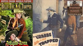 Billy the Kid Trapped | Western (1942) | Buster Crabbe | Full Movie