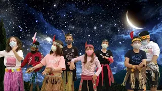 "Tutira Mai". Danza de la tribu Maorí interpretada por alumnado del cole Ciudad Encantada (Cuenca)