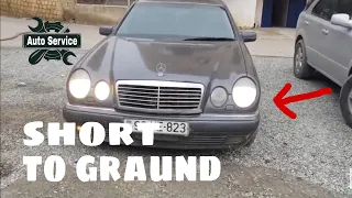 Mercedes w210 Electrical Problems Short to Ground