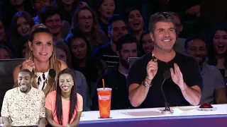 Daniel Ferguson Impressionist Surprises Simon Cowell - America's Got Talent 2017 - Reaction