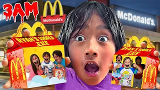 Do Not Order Ryan's World Kaji Family Happy Meal from McDonalds at 3AM!