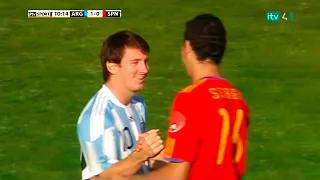 Lionel Messi vs Spain (Friendly) 2010-11 English Commentary