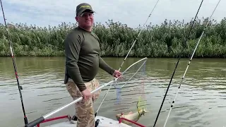 Рыбалка в Астрахани на базе Серый Гусь