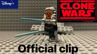 Ahsoka tano vs Darth maul stopmotion recreation|clone wars season 7