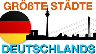 Die 20 größten Städte Deutschlands.