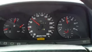 Mercedes W123 300D acceleration 0-100