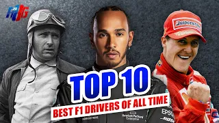 Top 10 Greatest F1 Drivers Of All Time! | Romain Grosjean