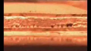 Aluminium Foam Sandwich (AFS)  filmed during foaming