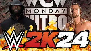 Triple H vs Omos (WWE 2K24)