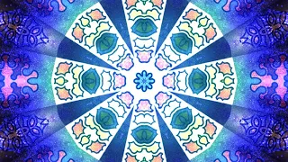 Kaleidoscope Visualization Meditation Music, Sensory Visual Therapy, Third Eye Activation ❊0062