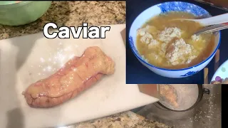 Cooking Common Carp Roe (Caviar)