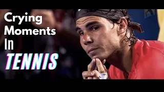 Tennis Legends Crying Moments | Federer Nadal Djokovic Wawrinka Murray Del Potro Roddick | FULL HD