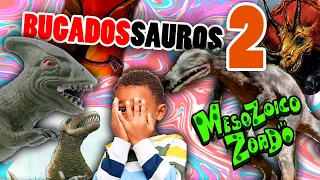 O SHOW DOS "BUGADOSSAUROS" PARTE 2 (COMPILADO) - Mesozoico Zoado