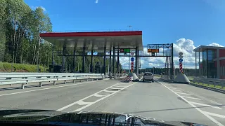 M-11 “Neva” Toll Road. Moscow - St Petersburg, Russia. Part 2. Live