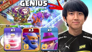 MORIO is a GENIUS with Super Bowlers in this GRAND FINALS WAR! Clash of Clans