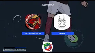 Pizza Luigi Crazies vs Vikings | LC5 - Serie A semifinale