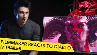 FILMMAKER REACTS TO DIABLO 4 CINEMATIC TRAILER!