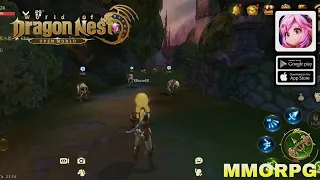 World Of Dragon Nest Gameplay MMORPG For Android/ios 2023