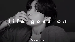 bts - life goes on (𝒔𝒍𝒐𝒘𝒆𝒅 𝒏 𝒓𝒆𝒗𝒆𝒓𝒃)