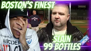 HE WAS IN HIS BAG!! SLAINE - 99 BOTTLES | REACTION