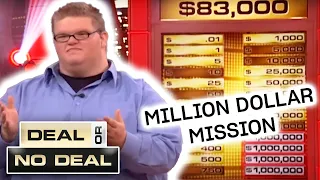 Five One Million Dollars at Stake for Tommy! | Deal or No Deal US | Deal or No Deal Universe
