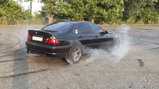 Bmw 330d 300HP e46 burnout | Drift