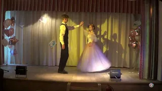 Вальс Анастасия (танец). День учителя. Vals Anastasia (dance) Владимир и Полина Лобачевы