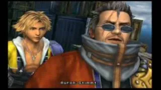 Final Fantasy X Conversation between Auron and Tidus