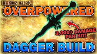 "This Dagger does 3,000+ damage PER HIT!" (OP Build) - Elden Ring