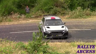 Test Rallye du Mont-Blanc Morzine 2023 - 2C COMPÉTITION - HISRCHI Jonathan  Huyndai i 20 Rally2