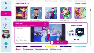 Just Dance 2021 - Song List + Extras [PS4]