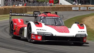 2023 Porsche 963 LMDh - Exhaust Sounds & Accelerations!