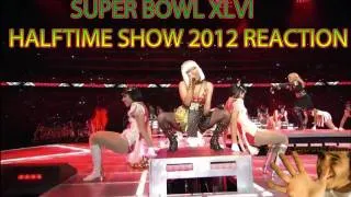 NFL Super Bowl XLVI 2012 Half Time Show Live Performance (Drake Arm) Reaction [RE-UPLOAD]