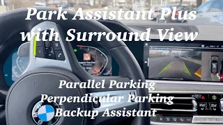 BMW Park Assistant Plus Surround View Parallel Perpendicular Parking Reverse Assistant #SUmer416