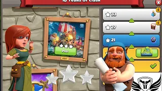 10th Clashiversary Challenge 2017 || Easy 3 star builder base challenge || Clash of Clans
