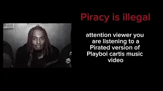 Playboi carti anti piracy screen (scary jumpscare warning)