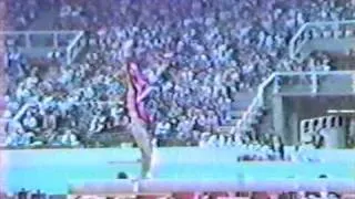 1st T URS Olga Mostepanova BB   1983 World Gymnastics Championships 9 900