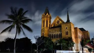 Frere Hall - Karachi - Night View  / Jacob Javed TV