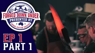 Forged Down Under | Ep1 | Part 1 | BBQ | Battle of the Blacksmiths Australia