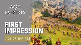 Age of Empires IV Beta First Impressions | Technical Stress Test | Best RTS Game of 2021