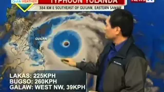 PAGASA: Bagyong Yolanda, pinakamalakas na bagyo sa buong mundo ngayong 2013