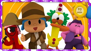 🤠 POCOYO AND NINA - Costume Festival [93 minutes] | ANIMATED CARTOON for Children | FULL episodes