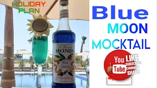 Blue moon Mocktails by "bartender lab" / new Mocktail recipe