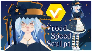 【Vroid Studio】Speed Sculpt - Making of Deity