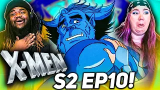 Beast DESERVES to be HAPPY!😭💔 X-Men The Animated Series! 2X10 REACTION!!