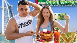 100€ für ESSEN in DUBAI in 24H 🤑🇦🇪 was kann man sich dafür GÖNNEN? 💸