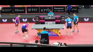 2023 평창아시아탁구대회(남자복식8강.장우진임종훈"VS Iran"ALAMIAN Nima,ALAMIYAN Noshad")X(Ma Long,Fan Zhendong,안재현,박강현)