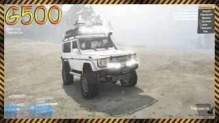 ПЕРВЫЙ ОБЗОР МОДА НА  Spintires MudRunner - MERCEDES G500